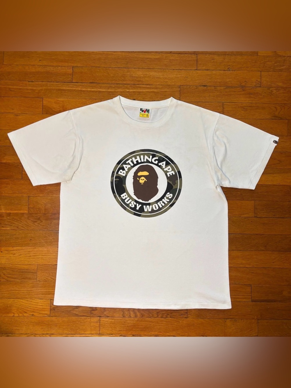 Size XL - Bape bathing Ape Busy Work Lightly Worn